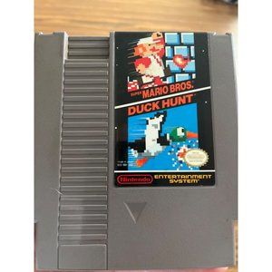Nintendo Entertainment System Mario Bros. Duck Hunt game